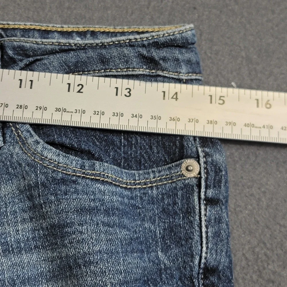 American Eagle Blue Issue‎ Limited Edition Jeans Womens 4 Reg Straight Leg Y2K